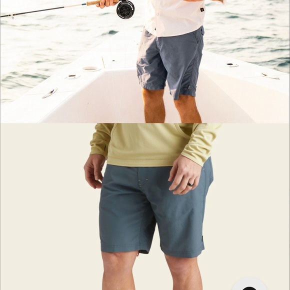 Howler Bros Light Green Men’s Shorts Size 30 - Picture 5 of 5